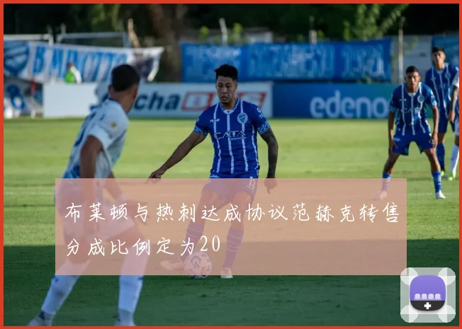 布莱顿与热刺达成协议范赫克转售分成比例定为20